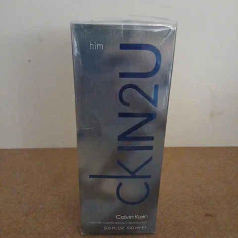 BOXED AND SEALED CALVIN KLEIN CKIN2U HIM EAU DE TOILETTE 150ML