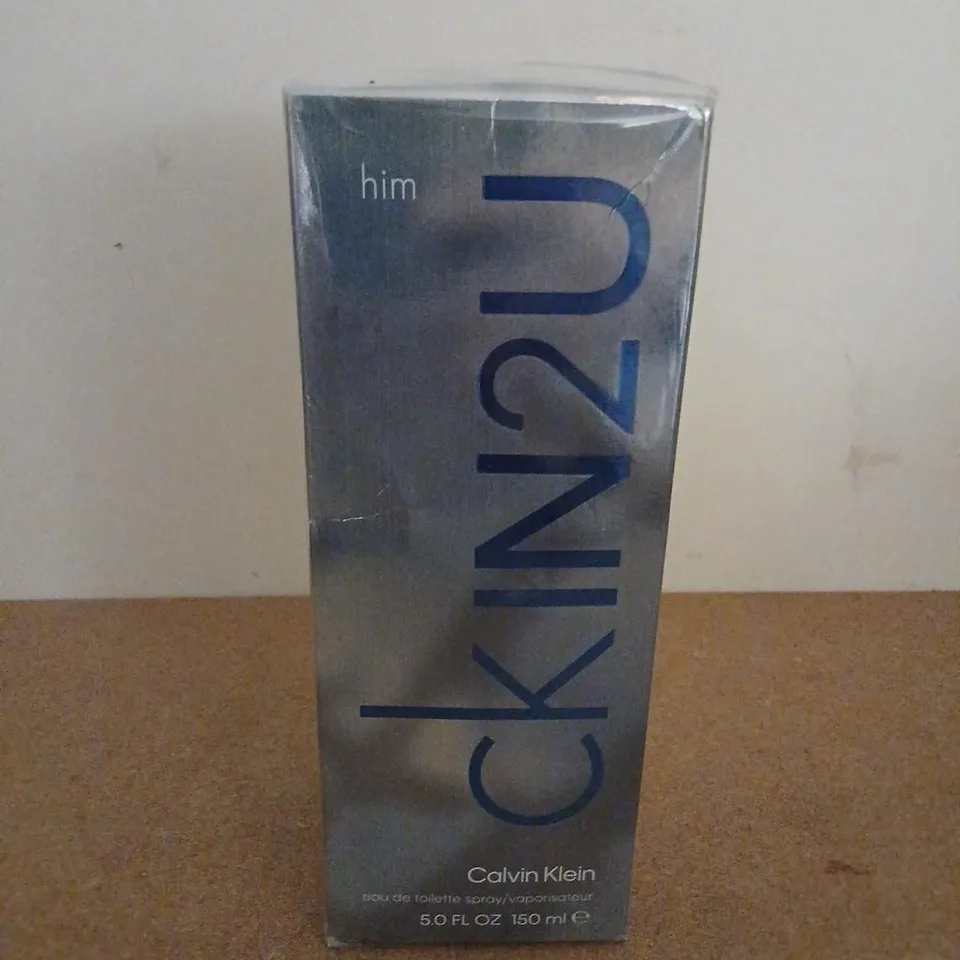 BOXED AND SEALED CALVIN KLEIN CKIN2U HIM EAU DE TOILETTE 150ML