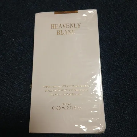 BOXED AND SEALED HEAVENLY BLANC PARFUM 80ML