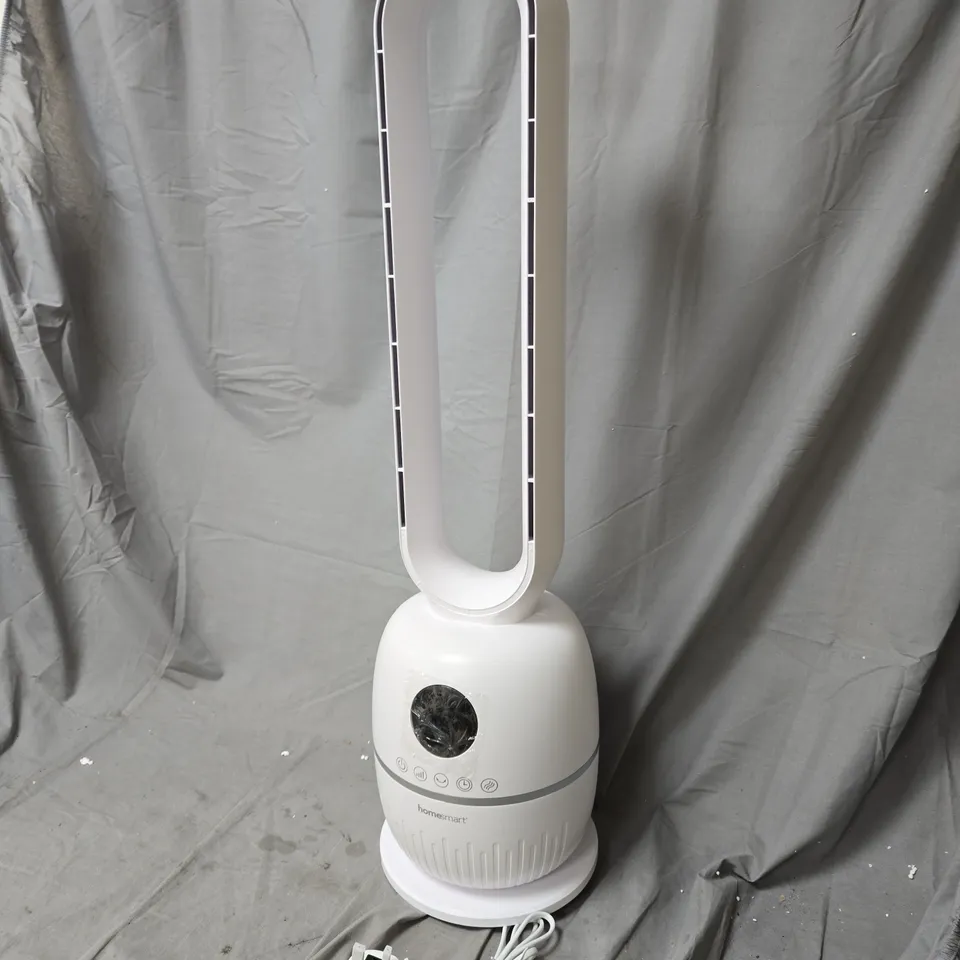 HOMESMART ULTRA-SLIM BLADELESS TOWER FAN – WHITE