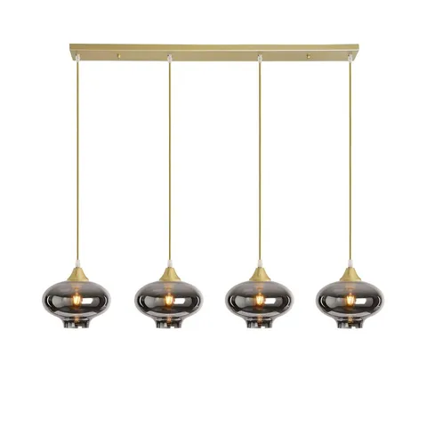 BOXED MARTELLY 4-LIGHT KITCHEN ISLAND PENDANT (1 BOX)