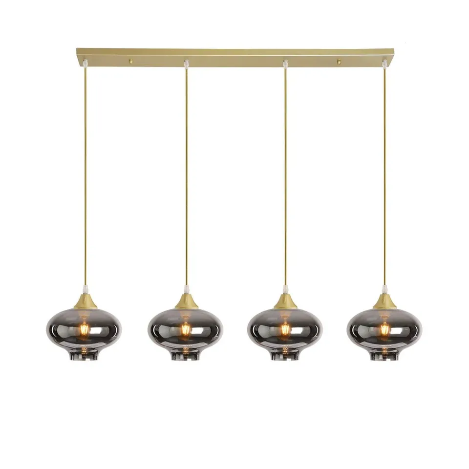 BOXED MARTELLY 4-LIGHT KITCHEN ISLAND PENDANT (1 BOX)