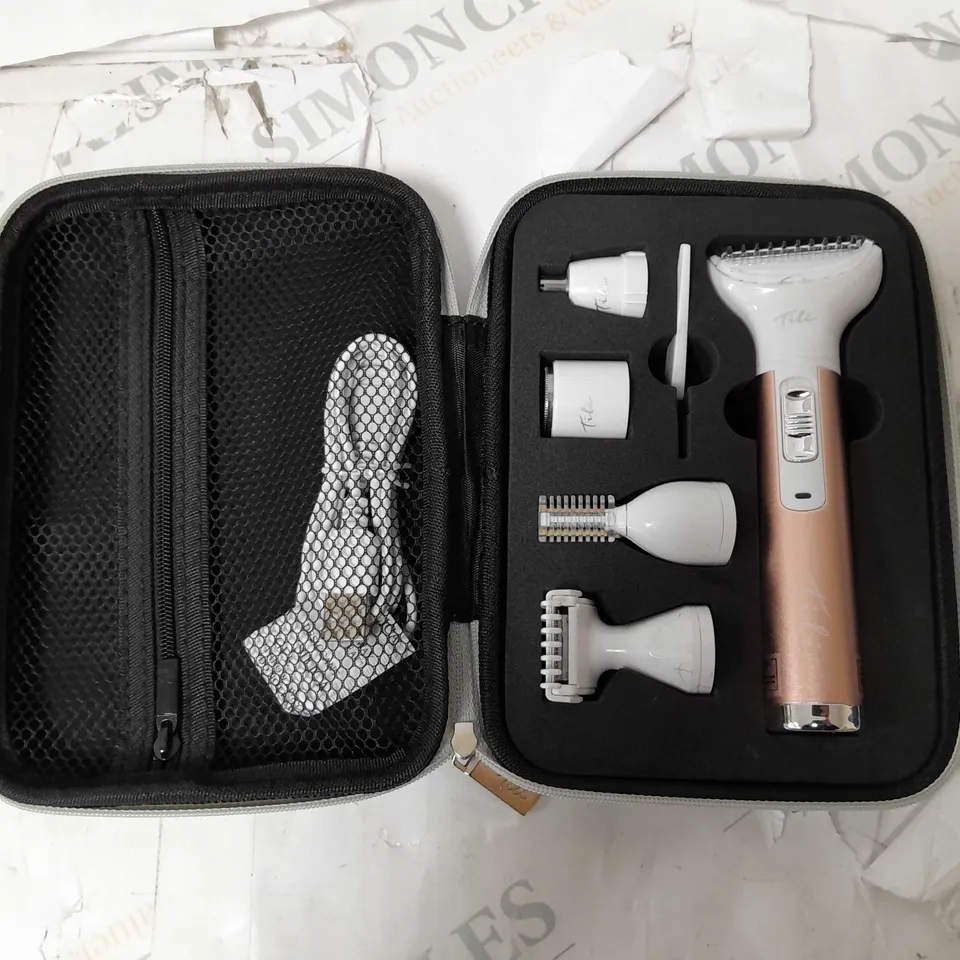 BOXED TILI 5-IN-1 MULTI FUNCTIONAL HAIR REMOVAL KIT PINK