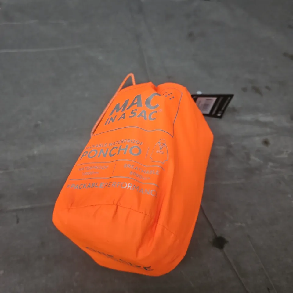 MAC IN A SAC PACKABLE PONCHO – ONE SIZE