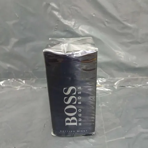 BOXED HOGO BOSS BOTTLED NIGHT 200ML AFTERSHAVE 