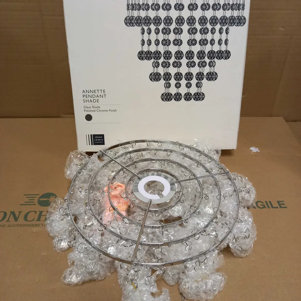 JOHN LEWIS ANNETTE PENDANT LIGHT SHADE