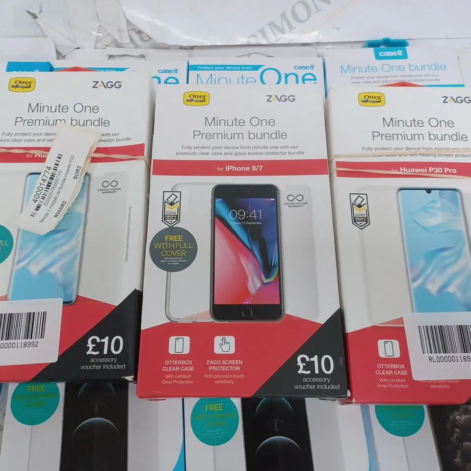 LARGE QUANTITY OF ASSORTED MOBILE PHONE CASES TO INCLUDE OTTER AND CASE IT FOR VARIOUS MODELS