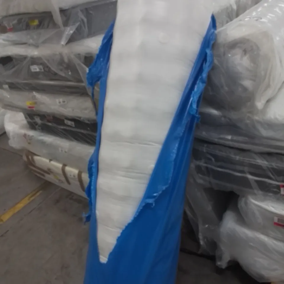 BAGGED 150CM ROLLED MEMORY FOAM OPEN COIL MATTRESS 