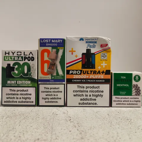 APPROXIAMTELY 20 ASSORTED VAPING PRODUCTS - COLLECTION ONLY