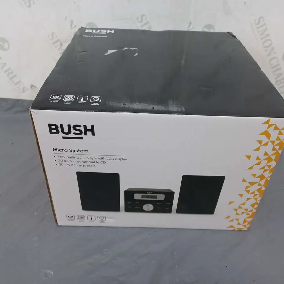 BOXED BUSH MICRO SYSTEM