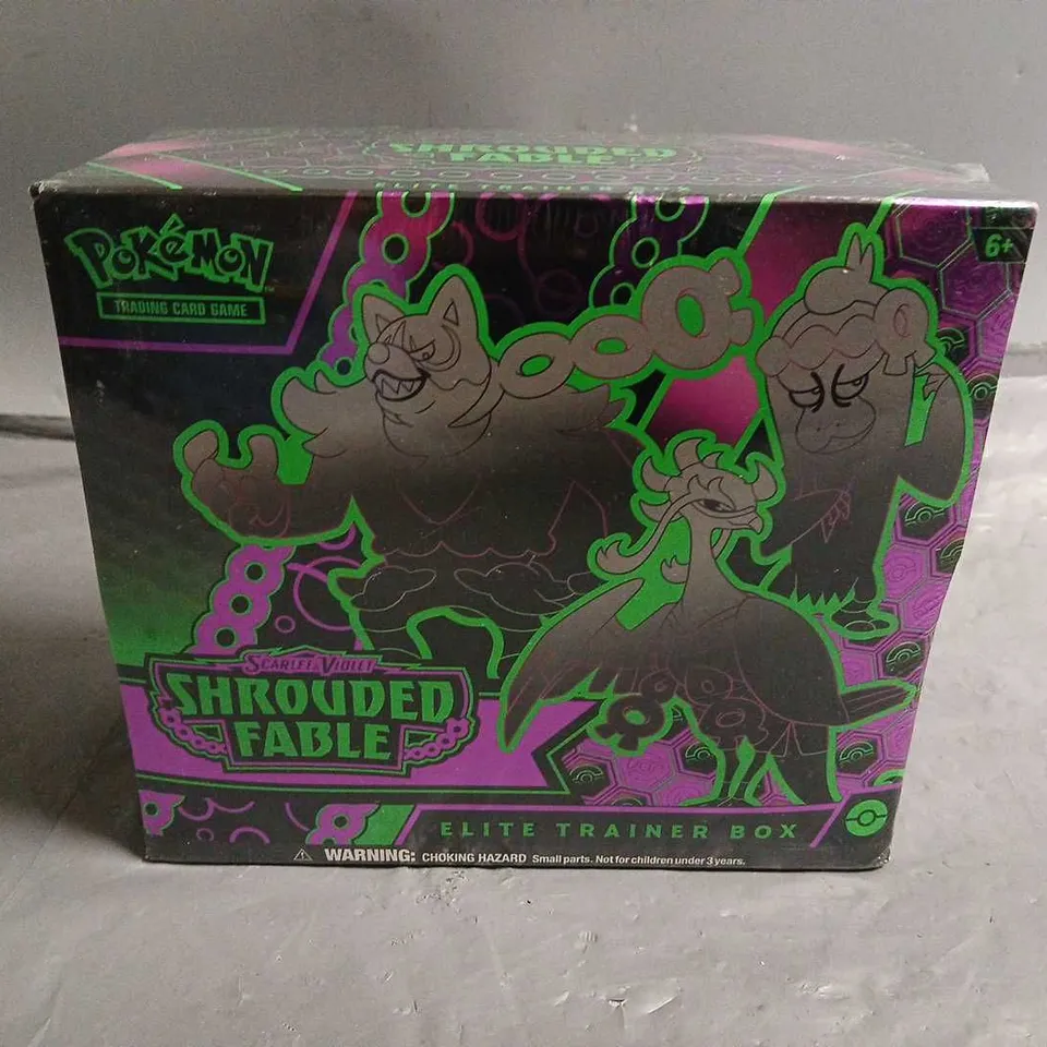 SEALED POKEMON SHROUDED FABLE ELITE TRAINERS BOX