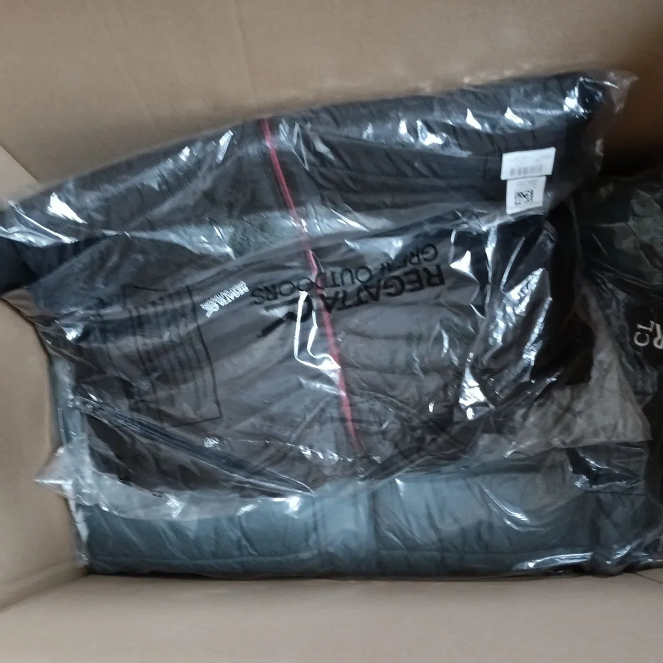 APPROXIMATELY 10 ASSORTED BRAND NEW REGATTA/DARE2B CLOTHING ITEMS IN VARIOUS SIZES, STYLES & COLOURS TO INCLUDE TORREK BAFFLED JACKET, CLUMBER IV HYBRID, CORIVER 3IN1, ETC