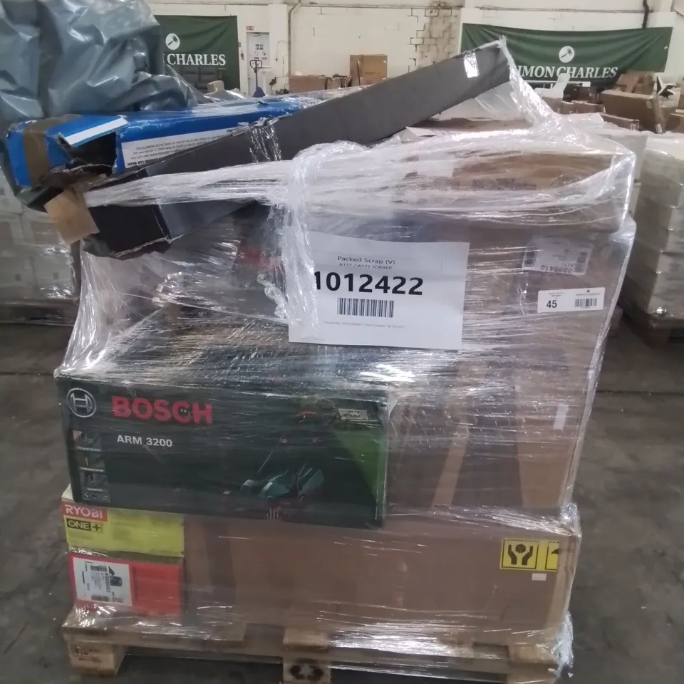 PALLET OF APPROXIMATELY 15 ASSORTED HOUSEHOLD & ELECTRICAL PRODUCTS TO INCLUDE