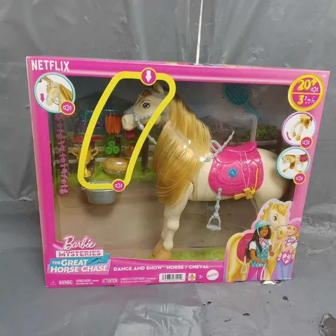 BARBIE MYSTERIES: THE GREAT HORSE CHASE DANCE AND SHOW HORSE