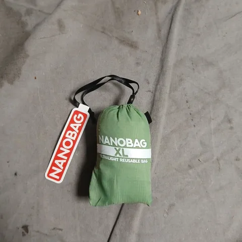 NANOBAG XL ULTRALIGHT REUSABLE BAG – GREEN