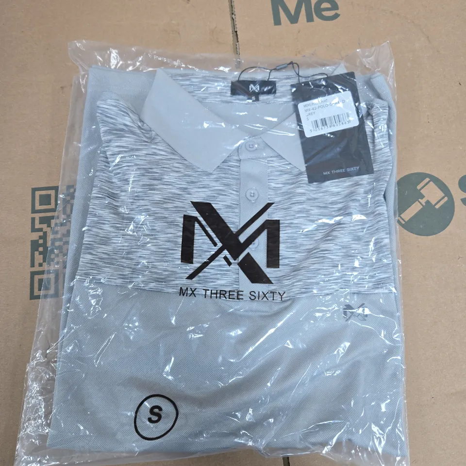 BAGGED MX THREE SIXTY GERALD POLO IN GREY - SMALL