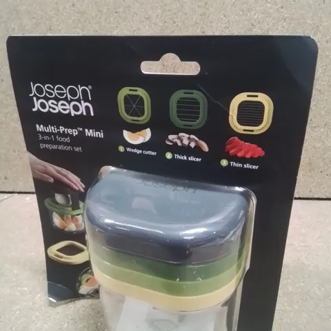 BOXED JOSEPH JOSEPH MULTI PREP MINI 3 IN 1 FOOD PREP SET