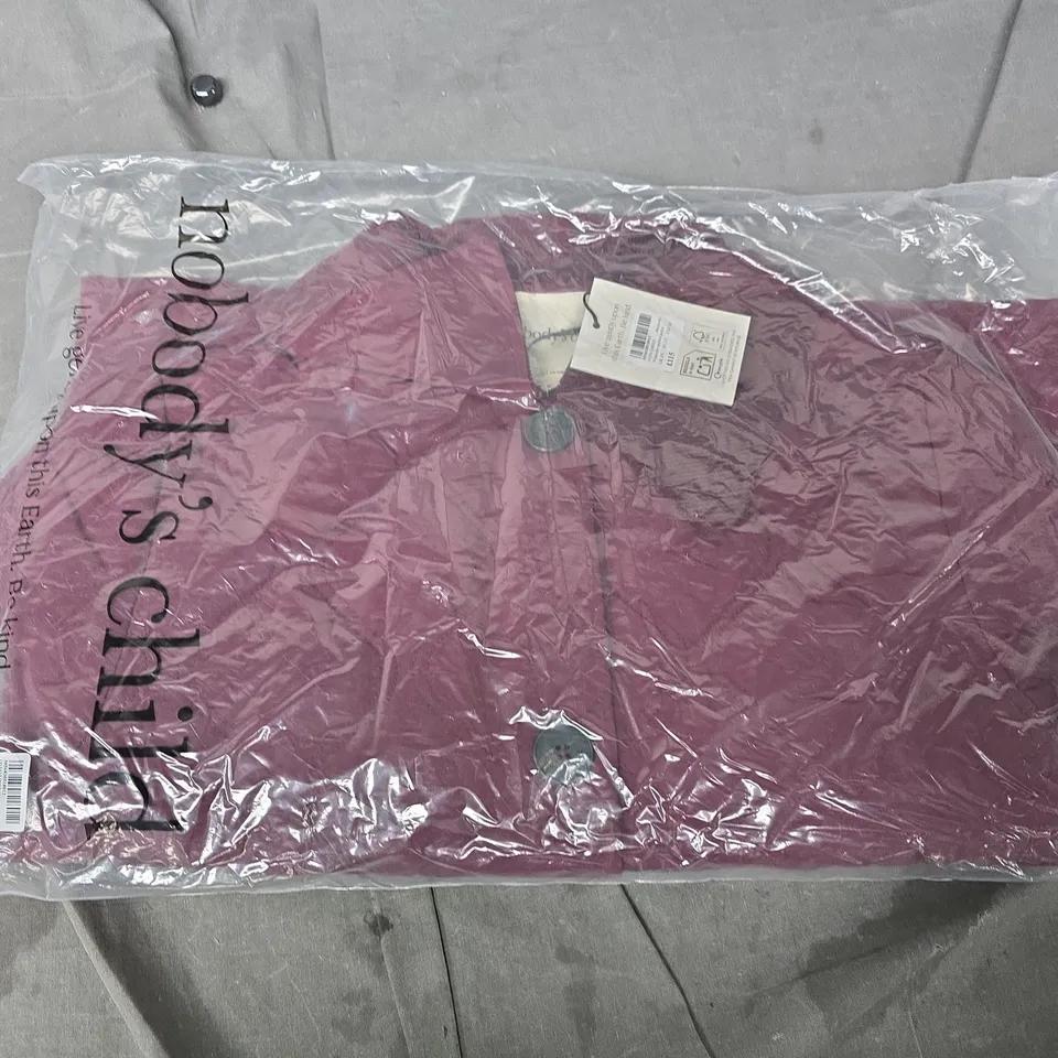 BAGGED NOBODYS CHILD WIMSLOW QUILTED JACKET IN BURGUNDY - XS