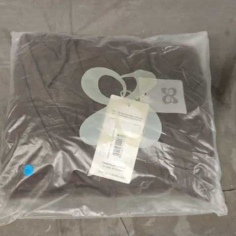 BAGGED AYM SELENE DRESS IN CHOCOLATE BROWN SIZE LARGE