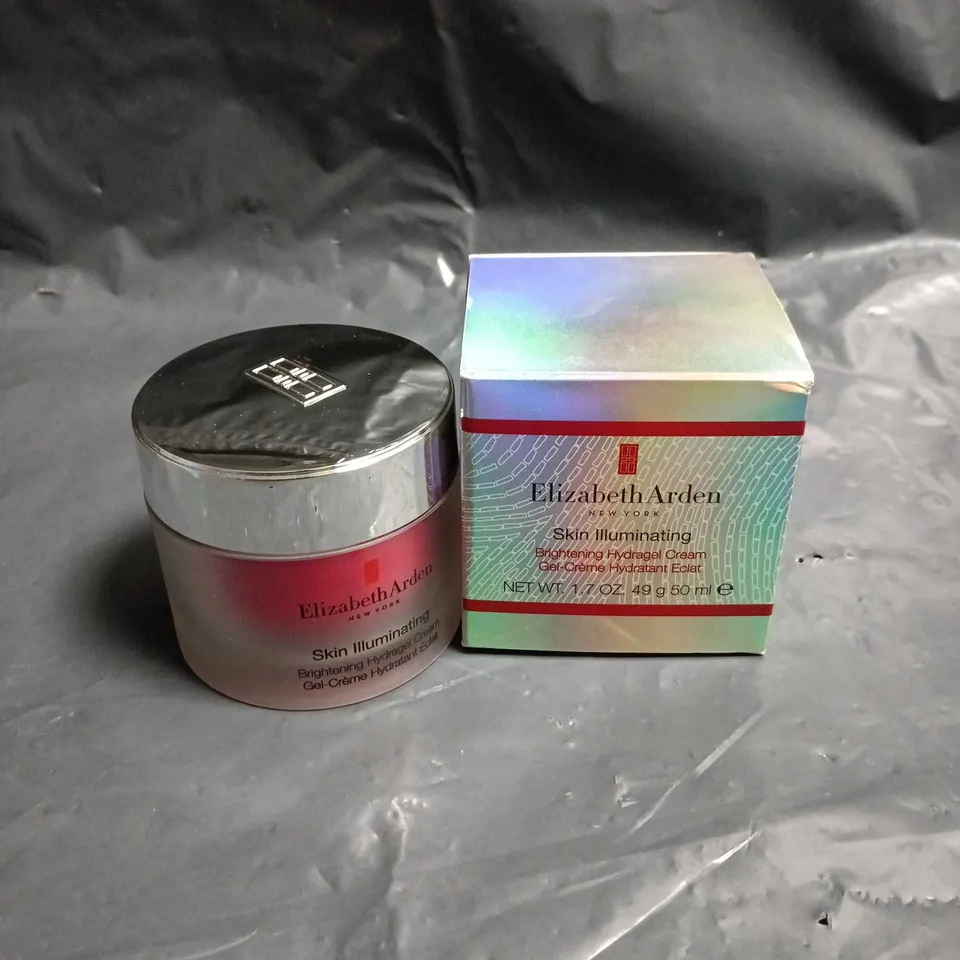 BOXED ELIZABETH ARDEN SKIN ILLUMINATING BRIGHTENING HYDRAGEL CREAM - 50ML