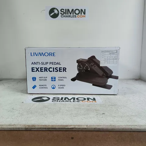 LIVMORE ANTI-SLIP PEDAL EXERCISER – BOXED