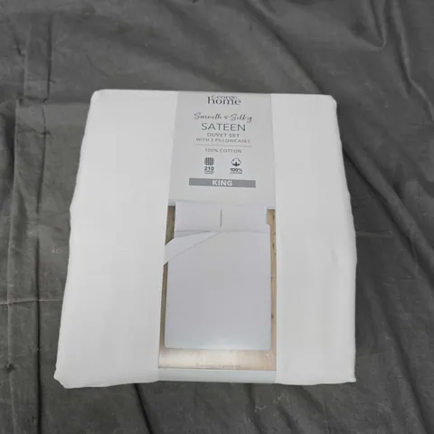 SMOOTH & SILKY SATEEN DUVET SET - KING