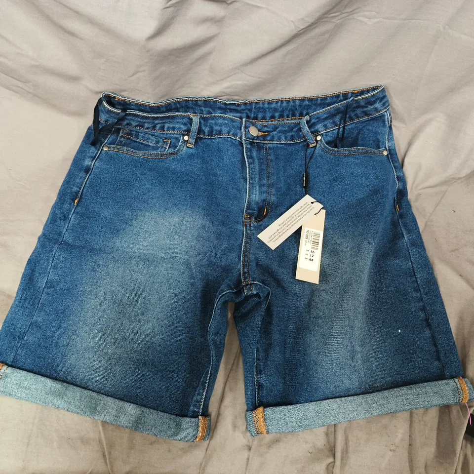 ROMAN DENIM SHORTS – UK 16 (US 12, EU 44)