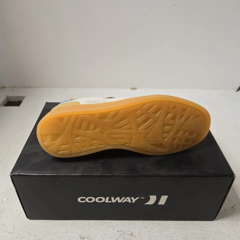 COOLWAY GOAL TRAINERS – GREY SUEDE - 4