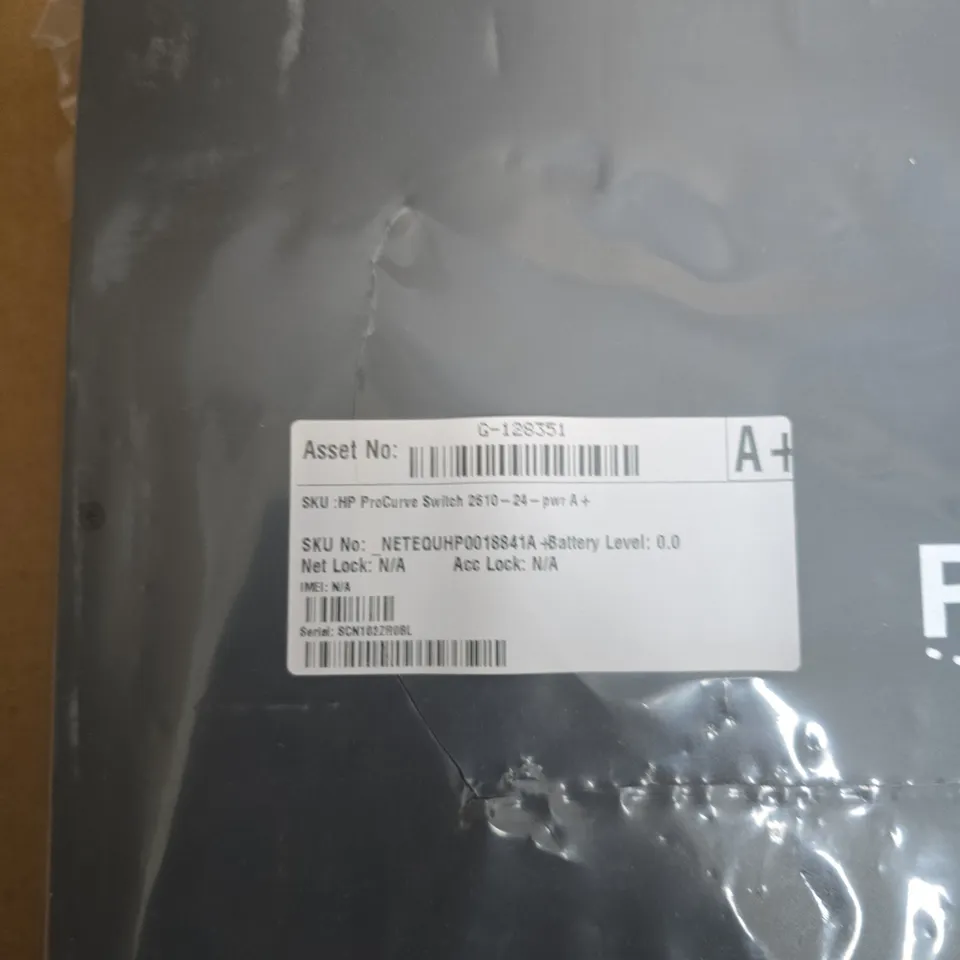 HP PROCURVE SWITCH 2510-24-PWR – BOXED WITH LEADS