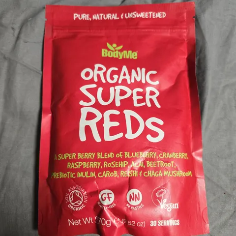BODY ME ORGANIC SUPER REDS FOOD SUPPLEMENT - 270G