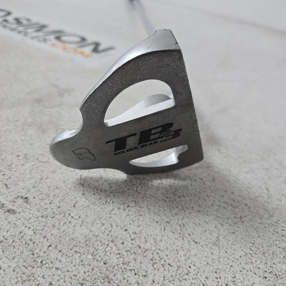GOLDEN BEAR TB3 PUTTER GOLF CLUB – BLACK GRIP