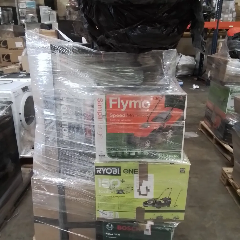 PALLET OF APPROXIMATELY 21 UNPROCESSED RAW RETURN HOUSEHOLD AND ELECTRICAL GOODS TO INCLUDE;