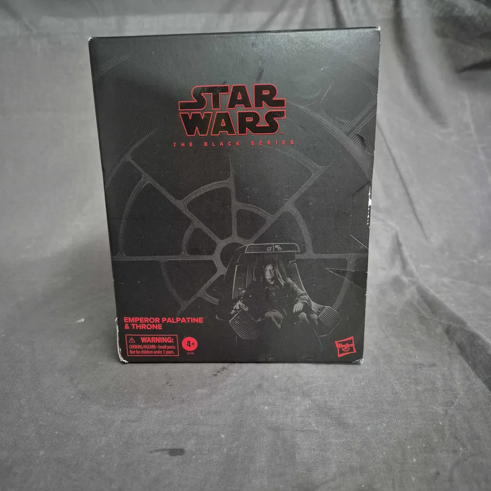 STAR WARS THE BLACK SERIES EMPEROR PALPATINE & THRONE – BOXED ACTION FIGURE