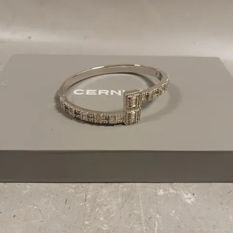 CERNUCCI ICED CLUSTER BANGLE 