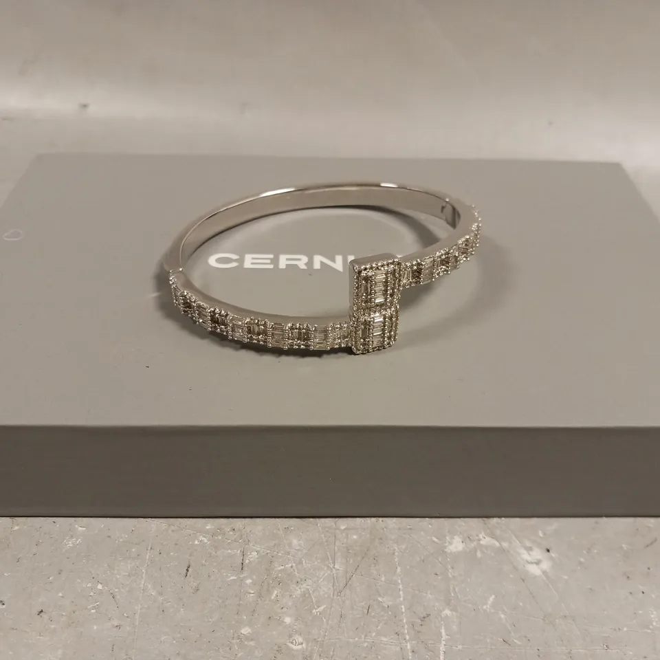 CERNUCCI ICED CLUSTER BANGLE 