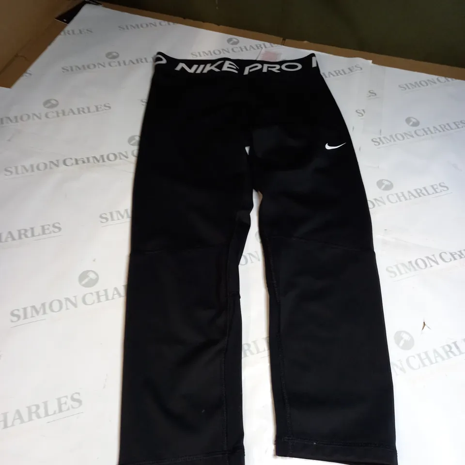NIKE PRO BLACK LEGGINGS S