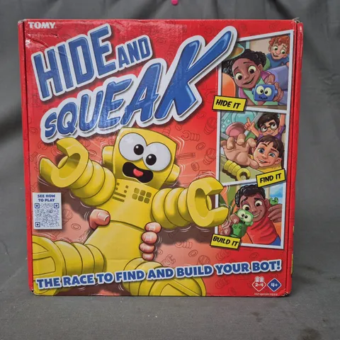 BOXY TOMY HIDE AND SQUEAK GAME