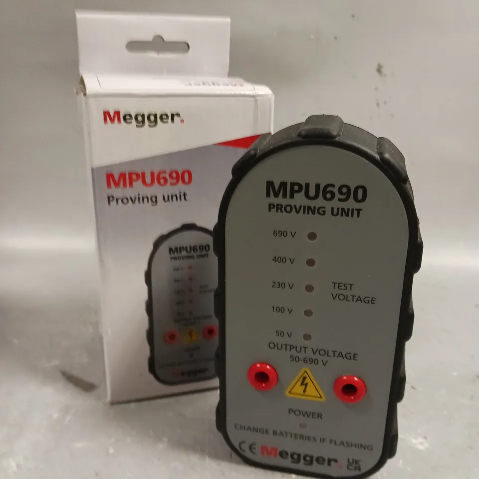 BOXED MEGGER MPU690 PROVING UNIT 