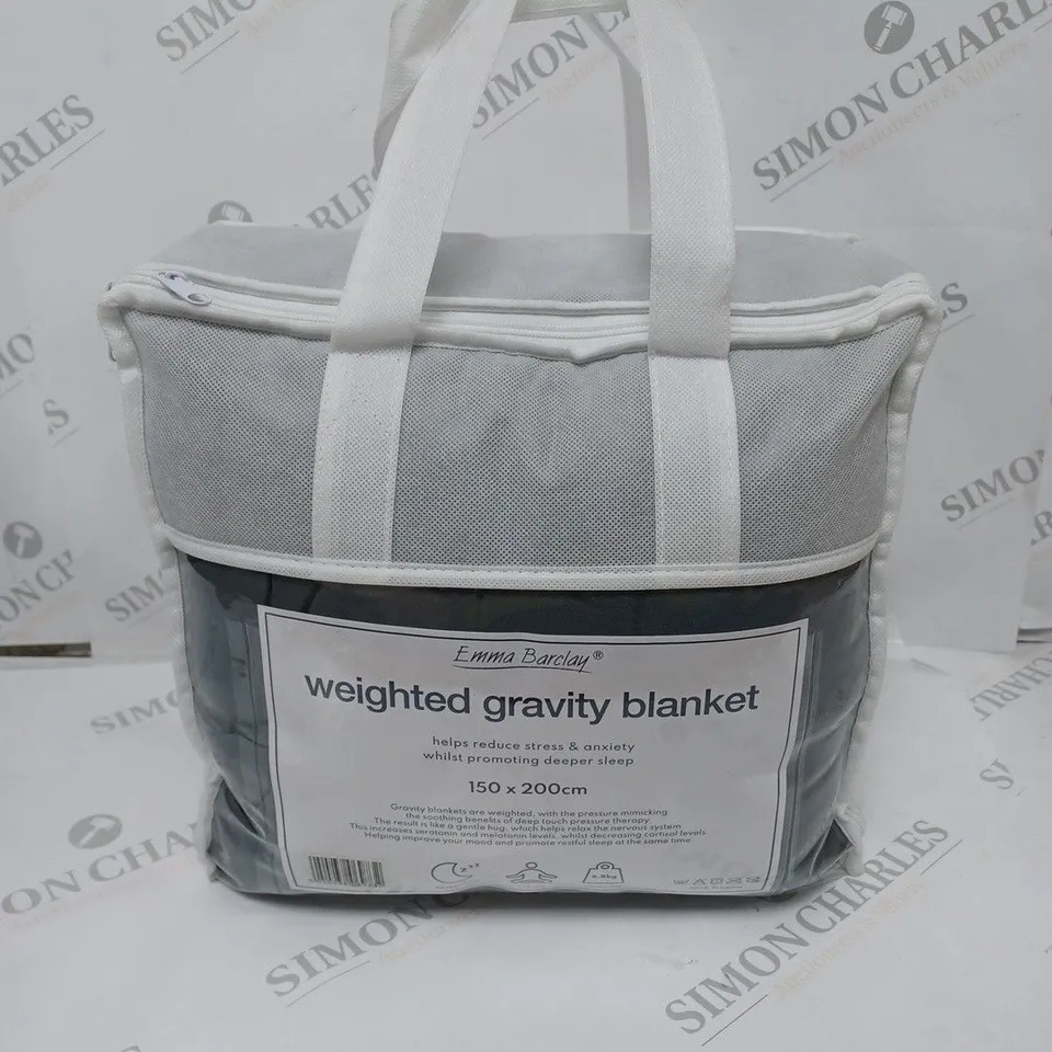EMMA BARCLAY WEIGHTED GRAVITY BLANKET - 150 X 200CM 6.8KG