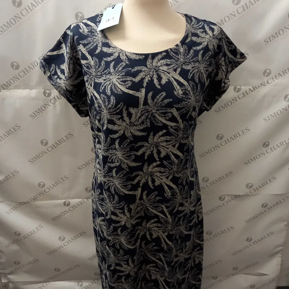 WEIRD FISH MIRREN ORGANIC PRINTED MAXI DRESS SIZE 14