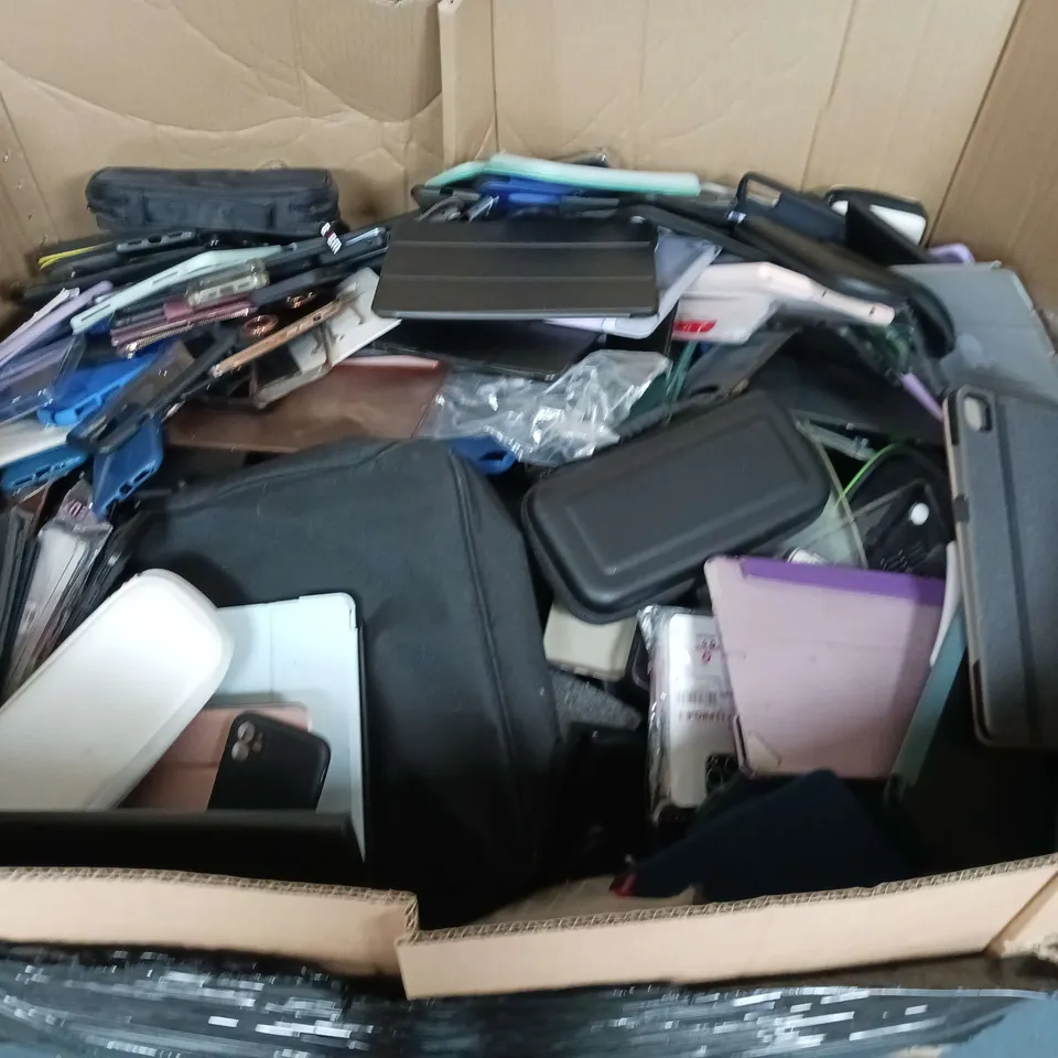 PALLET OF ASSORTED TECH PROTECTION ITEMS 