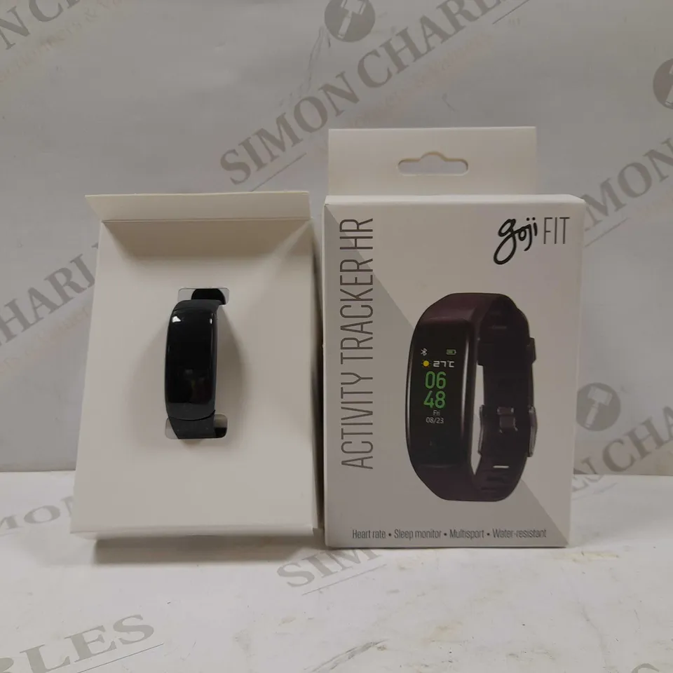 GOJIFIT ACTIVITY TRACKER HR WATCH IN BLACK