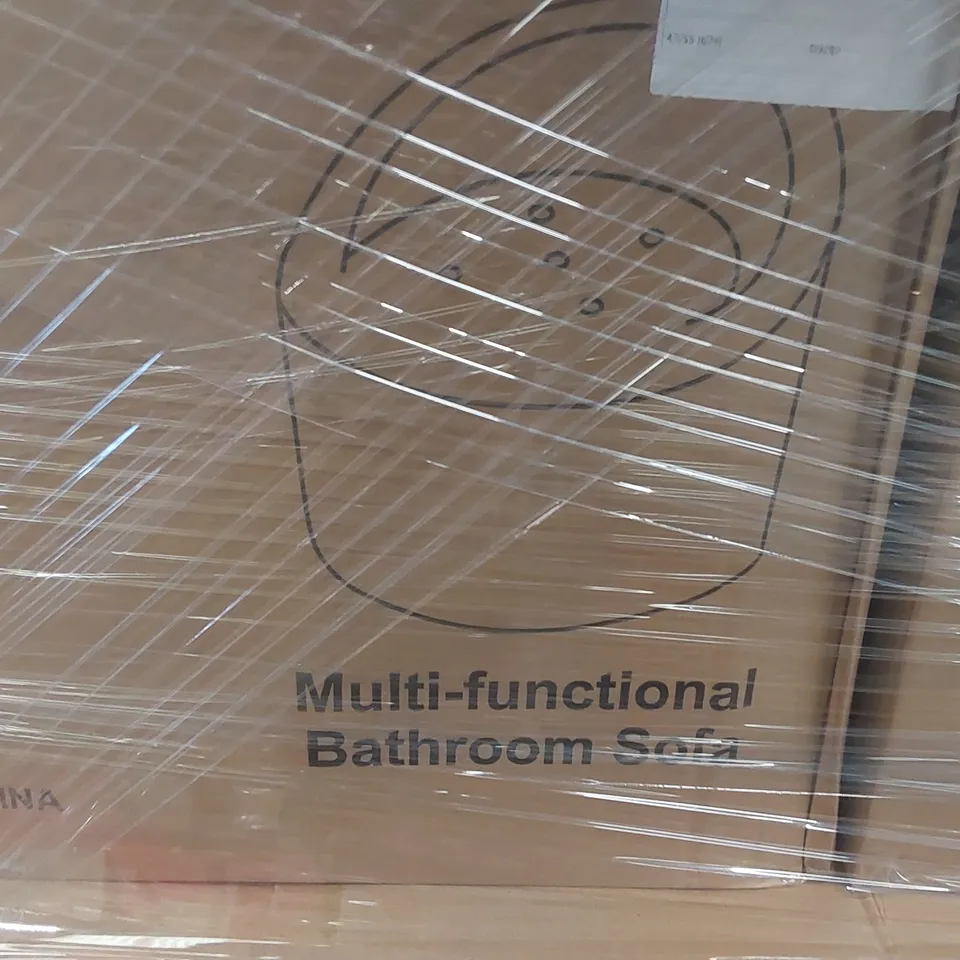 PALLET CONTAINING A LARGE QUANTITY OF PORTABLE TOILET SEAT SETS, MULTIFUNCTIONAL BATHROOM SOFA, MULTIFUNCTIONAL SUPPORT PILLOWS ECT