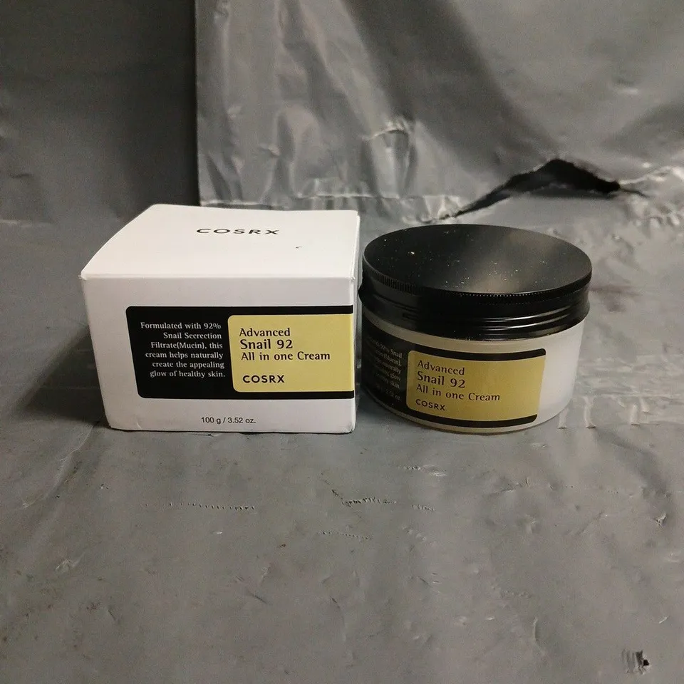 BOXED COSRX ADVANCED SNAIL 92 ALL IN ONE CREAM 100G