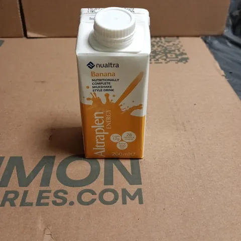 APPROXIMATELY 20 CARTONS OF ALTRAPLEN ENERGY FOOD SUPPLEMENTS BANANA FLAVOUR 200ML PER CARTON
