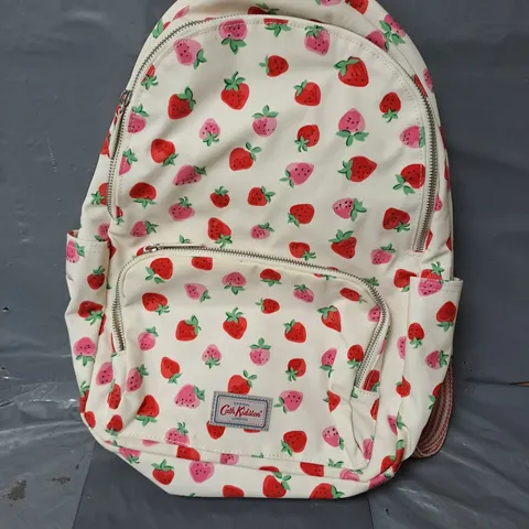 CATH KIDSTON RUCKSACK - CREAM/STRAWBERRY