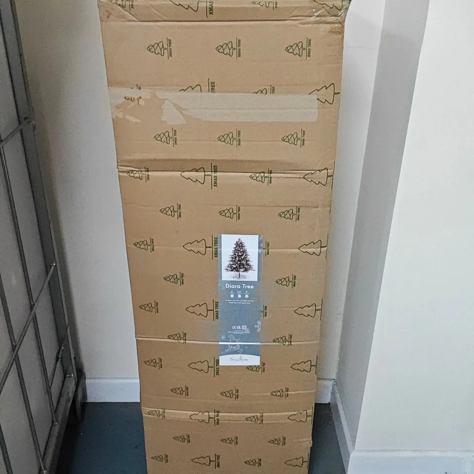 BOXED SNOWTIME DIARA 240CM CHRISTMAS TREE 