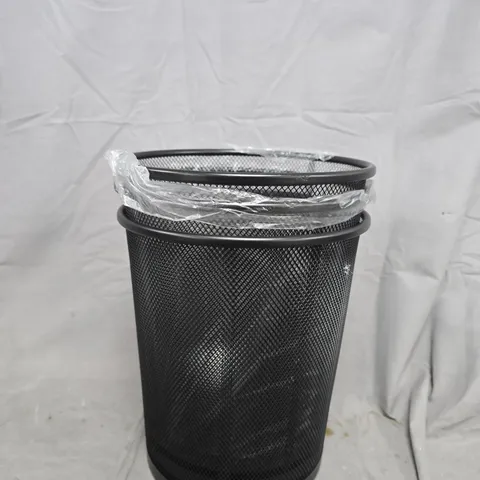 BLACK MESH WASTE BIN - X3
