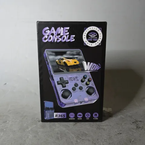 BOXED UNBRANDED GAME CONSOLE - R36S
