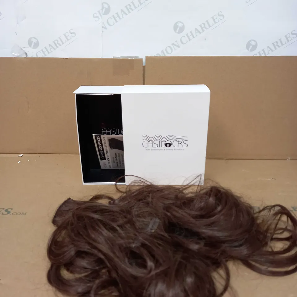 EASILOCKS 10PC VOLUME HAIR EXTENSIONS - BROWN COCOA